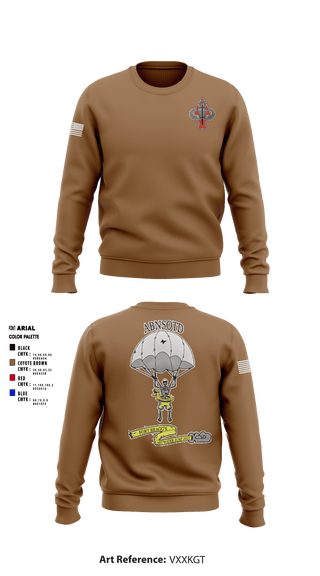 Crew Neck Sweatshirt, , Army, Teamtime, Team time, sublimation, custom sports apparel, team uniforms, spirit wear, spiritwear, sports uniforms, custom shirts, team store, custom team store, fundraiser sports, apparel fundraiser