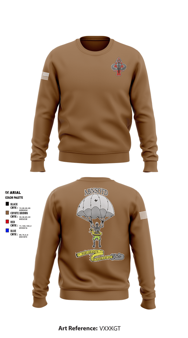 Crew Neck Sweatshirt, , Army, Teamtime, Team time, sublimation, custom sports apparel, team uniforms, spirit wear, spiritwear, sports uniforms, custom shirts, team store, custom team store, fundraiser sports, apparel fundraiser