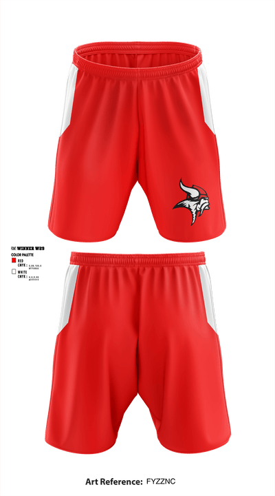 Whitehall High School Soccer 28696426 Athletic Shorts With Pockets - 1