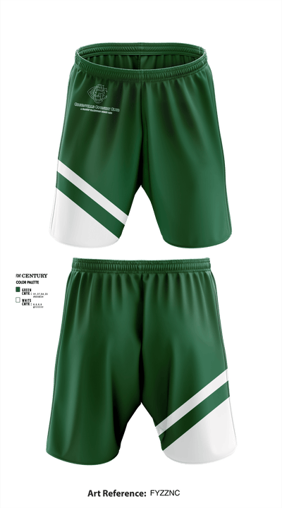 Greenville Country Club Pickleball 97084256 Athletic Shorts With Pockets - 1
