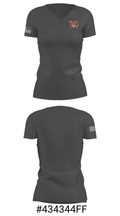 Wrightstown High School Golf 11425471 Women's Short Sleeve V-neck Shirt - 16