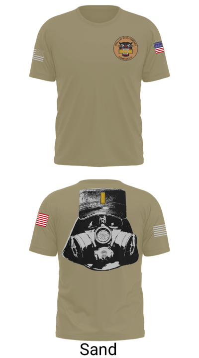 MSARNG OCS Class 66 93679555 Short Sleeve Performance Shirt - 36
