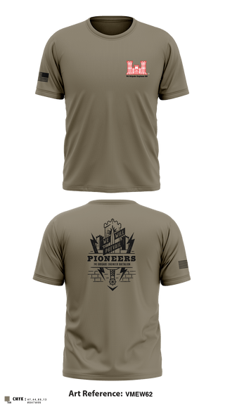 Short Sleeve Performance Shirt, 741 Brigade Engineer BN, , Teamtime, Team time, sublimation, custom sports apparel, team uniforms, spirit wear, spiritwear, sports uniforms, custom shirts, team store, custom team store, fundraiser sports, apparel fundraiser