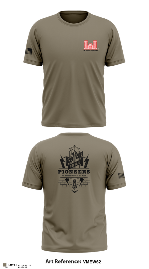 Short Sleeve Performance Shirt, 741 Brigade Engineer BN, , Teamtime, Team time, sublimation, custom sports apparel, team uniforms, spirit wear, spiritwear, sports uniforms, custom shirts, team store, custom team store, fundraiser sports, apparel fundraiser