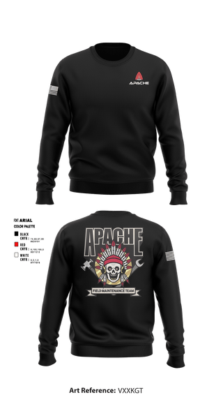 Crew Neck Sweatshirt, , Army, Teamtime, Team time, sublimation, custom sports apparel, team uniforms, spirit wear, spiritwear, sports uniforms, custom shirts, team store, custom team store, fundraiser sports, apparel fundraiser