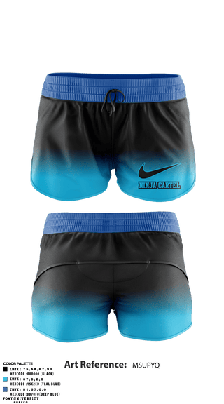 Track Shorts, Ninja Cartel, Tennis, Teamtime, Team time, sublimation, custom sports apparel, team uniforms, spirit wear, spiritwear, sports uniforms, custom shirts, team store, custom team store, fundraiser sports, apparel fundraiser