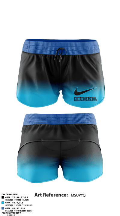 Ninja Cartel 88077366 Track Shorts - 1