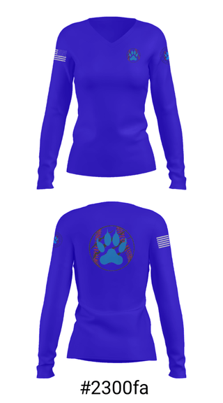 Women's Long Sleeve Vneck Shirt, Wildcats, Baseball, Teamtime, Team time, sublimation, custom sports apparel, team uniforms, spirit wear, spiritwear, sports uniforms, custom shirts, team store, custom team store, fundraiser sports, apparel fundraiser