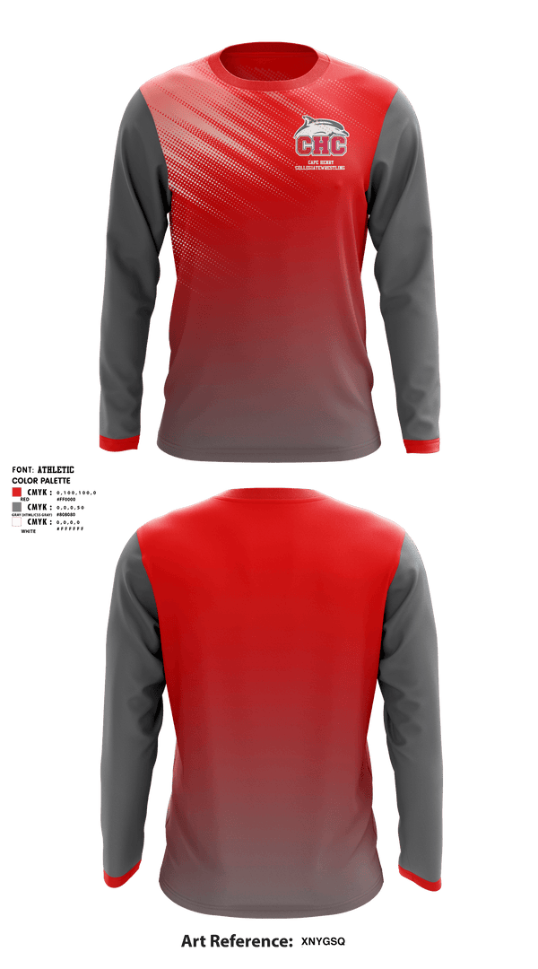 Long Sleeve Rash Guard Shirt, Cape Henry Collegiate Upper School Wrestling, Wrestling, Teamtime, Team time, sublimation, custom sports apparel, team uniforms, spirit wear, spiritwear, sports uniforms, custom shirts, team store, custom team store, fundraiser sports, apparel fundraiser