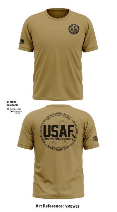 611 CES 65338274 Short Sleeve Performance Shirt - 4