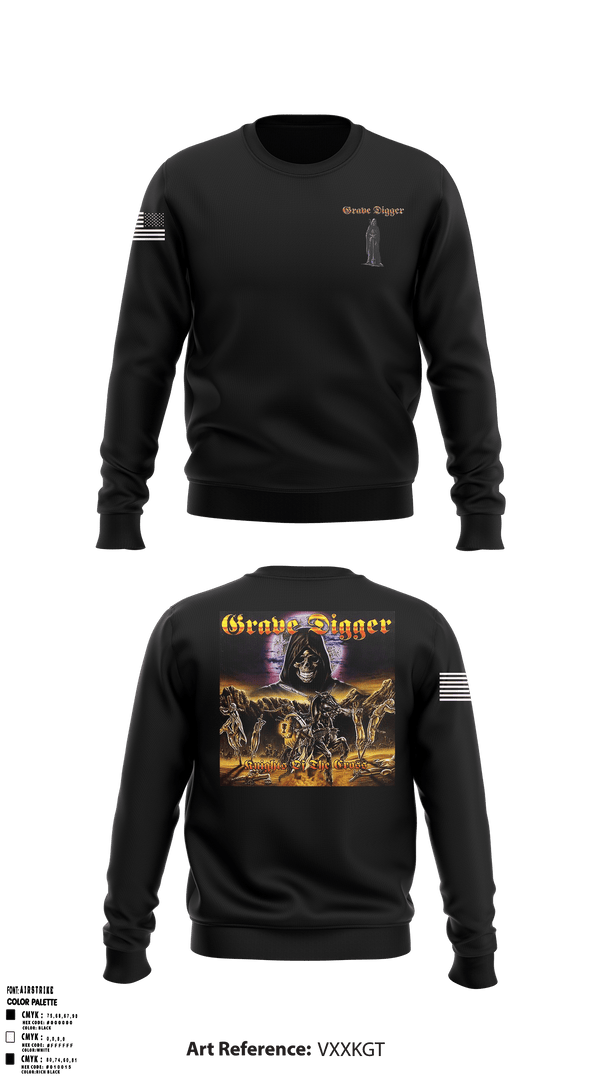 Crew Neck Sweatshirt, , Army, Teamtime, Team time, sublimation, custom sports apparel, team uniforms, spirit wear, spiritwear, sports uniforms, custom shirts, team store, custom team store, fundraiser sports, apparel fundraiser