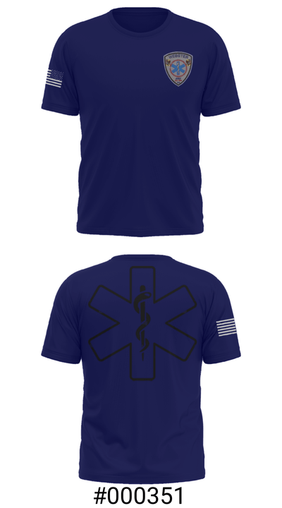 WEBSTER EMS 57838096 Short Sleeve Performance Shirt - 6