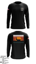 USS Retirement 63512088 Long Sleeve Performance Shirt - 3