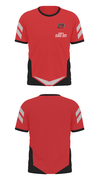 Short Sleeve Performance Polo, King's School High School Golf, Golf, Teamtime, Team time, sublimation, custom sports apparel, team uniforms, spirit wear, spiritwear, sports uniforms, custom shirts, team store, custom team store, fundraiser sports, apparel fundraiser