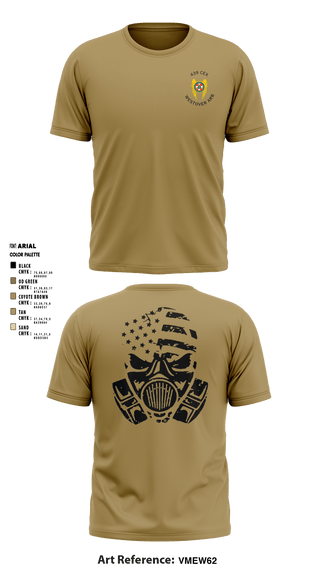 Short Sleeve Performance Shirt, , Air Force, Teamtime, Team time, sublimation, custom sports apparel, team uniforms, spirit wear, spiritwear, sports uniforms, custom shirts, team store, custom team store, fundraiser sports, apparel fundraiser