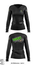 Wheeler EnterprisesWheeler Enterprises 32940777 Women's Long Sleeve V-neck Shirt - 1