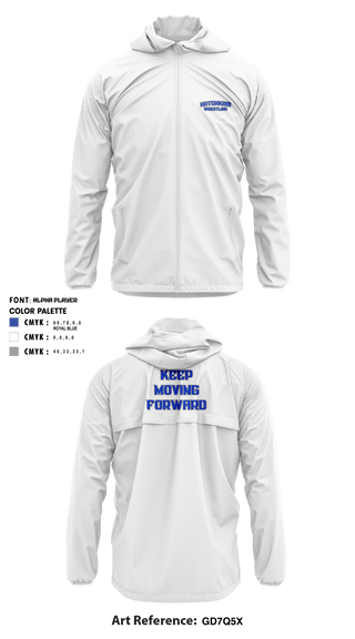 Windbreaker, Hotchkiss Wrestling, Wrestling, Teamtime, Team time, sublimation, custom sports apparel, team uniforms, spirit wear, spiritwear, sports uniforms, custom shirts, team store, custom team store, fundraiser sports, apparel fundraiser