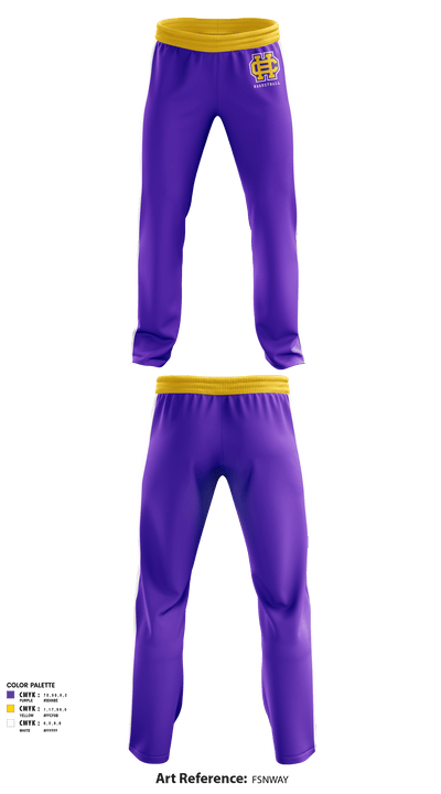 Catholic High School For Boys Basketball 92990024 Sweatpants - 1