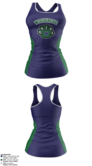 Tank Top, Woodgrove High School Cheer, Cheer, Teamtime, Team time, sublimation, custom sports apparel, team uniforms, spirit wear, spiritwear, sports uniforms, custom shirts, team store, custom team store, fundraiser sports, apparel fundraiser