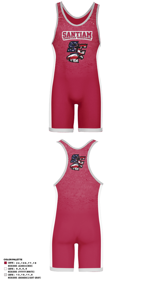 Wrestling Singlet, Santiam Christian School Wrestling, Wrestling, Teamtime, Team time, sublimation, custom sports apparel, team uniforms, spirit wear, spiritwear, sports uniforms, custom shirts, team store, custom team store, fundraiser sports, apparel fundraiser