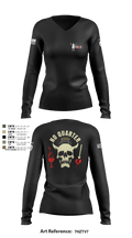C-CO 1-27 1st PLT BLACKBEARD 676518 Women's Long Sleeve V-neck Shirt - 49