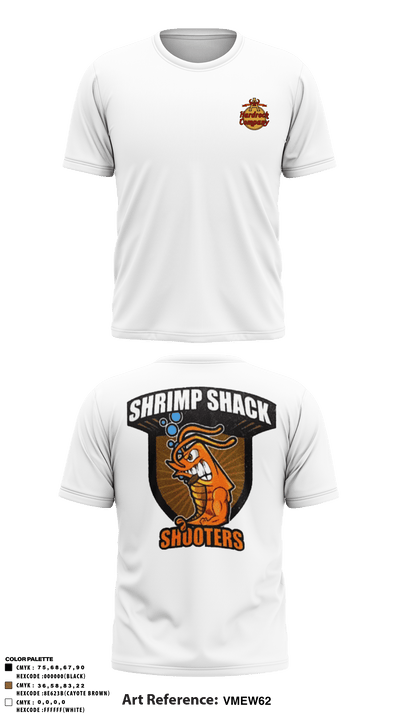 Shrimp Shack Shooters 38335157 Short Sleeve Performance Shirt - 6
