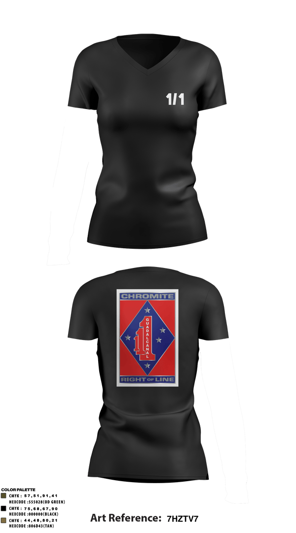 Women's Long Sleeve Vneck Shirt, V1/1, Marines, Teamtime, Team time, sublimation, custom sports apparel, team uniforms, spirit wear, spiritwear, sports uniforms, custom shirts, team store, custom team store, fundraiser sports, apparel fundraiser