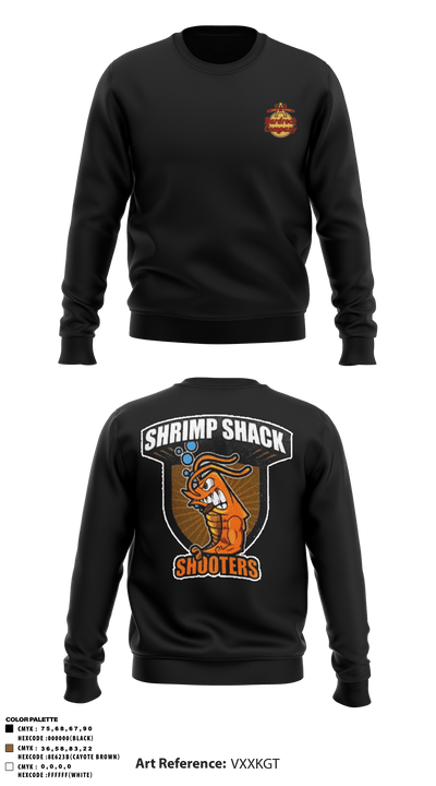 Shrimp Shack Shooters 38335157 Crew Neck Sweatshirt - 4