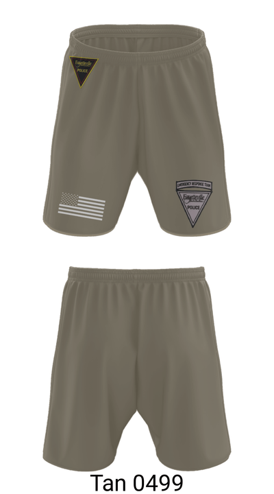 Emergency Response Team 1130693 Athletic Shorts With Pockets - 37