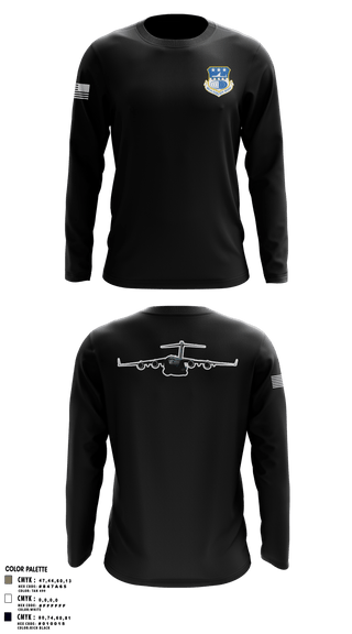 Long Sleeve Performance Shirt, , Air Force, Teamtime, Team time, sublimation, custom sports apparel, team uniforms, spirit wear, spiritwear, sports uniforms, custom shirts, team store, custom team store, fundraiser sports, apparel fundraiser