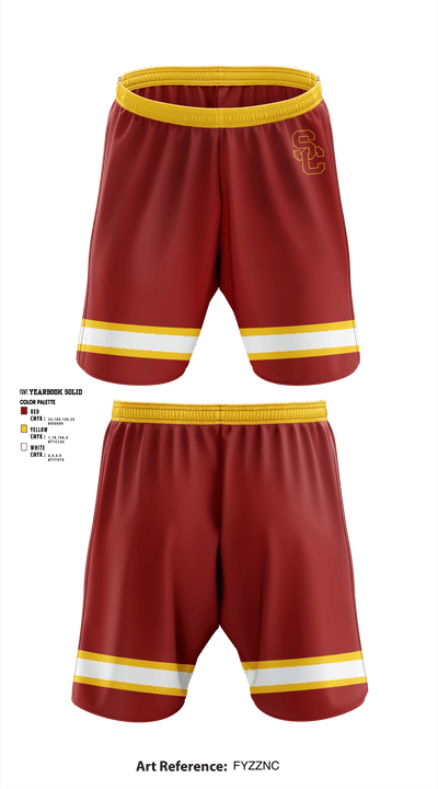University Of Southern California Diving 38780209 Athletic Shorts With Pockets - 1
