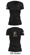 B Co., 326 BEB, 1 BCT, 101st ABN DIV (AASLT) 89125861 Women's Short Sleeve V-neck Shirt - 21