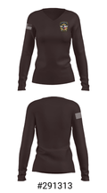 Jacksboro Police Department 19640406 Women's Long Sleeve V-neck Shirt - 37