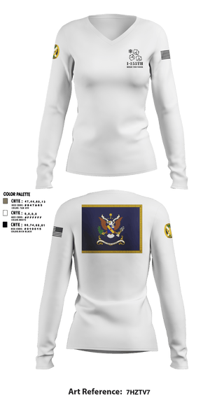 Women's Long Sleeve Vneck Shirt, , Army, Teamtime, Team time, sublimation, custom sports apparel, team uniforms, spirit wear, spiritwear, sports uniforms, custom shirts, team store, custom team store, fundraiser sports, apparel fundraiser