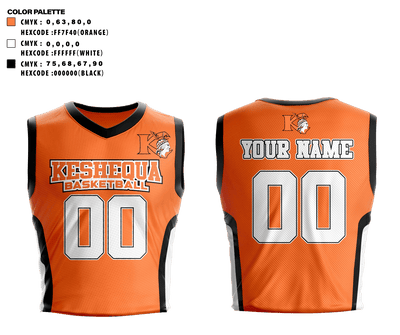 Keshequa High School Basketball 25299402 Basketball Uniform - 1