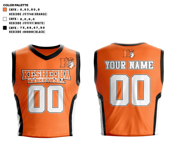 Basketball Uniform, Keshequa High School Basketball, Men's Basketball, Teamtime, Team time, sublimation, custom sports apparel, team uniforms, spirit wear, spiritwear, sports uniforms, custom shirts, team store, custom team store, fundraiser sports, apparel fundraiser