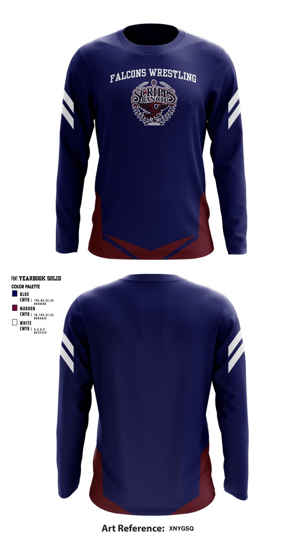 Long Sleeve Performance Shirt, Scripps Ranch High School Wrestling, Wrestling, Teamtime, Team time, sublimation, custom sports apparel, team uniforms, spirit wear, spiritwear, sports uniforms, custom shirts, team store, custom team store, fundraiser sports, apparel fundraiser