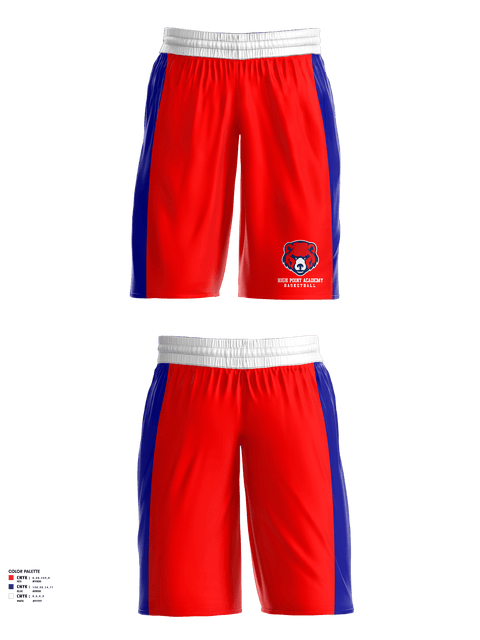 Mens Basketball Shorts, High Point Academy Basketball, Men's Basketball, Teamtime, Team time, sublimation, custom sports apparel, team uniforms, spirit wear, spiritwear, sports uniforms, custom shirts, team store, custom team store, fundraiser sports, apparel fundraiser