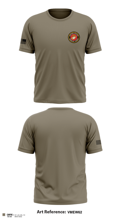 3rd Battalion 6th Marines Kilo Company 45058501 Short Sleeve Performance Shirt - 2