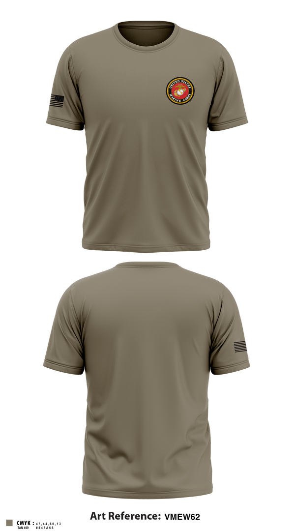 Short Sleeve Performance Shirt, 3rd Battalion 6th Marines Kilo Company, Marines, Teamtime, Team time, sublimation, custom sports apparel, team uniforms, spirit wear, spiritwear, sports uniforms, custom shirts, team store, custom team store, fundraiser sports, apparel fundraiser