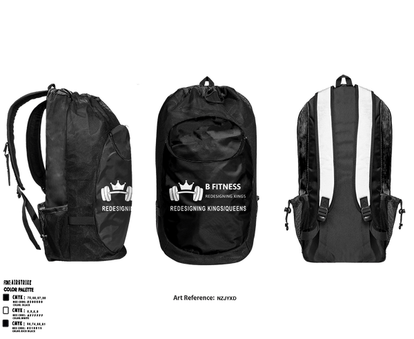 Gear Bag, BFitnessBFitness, , Teamtime, Team time, sublimation, custom sports apparel, team uniforms, spirit wear, spiritwear, sports uniforms, custom shirts, team store, custom team store, fundraiser sports, apparel fundraiser