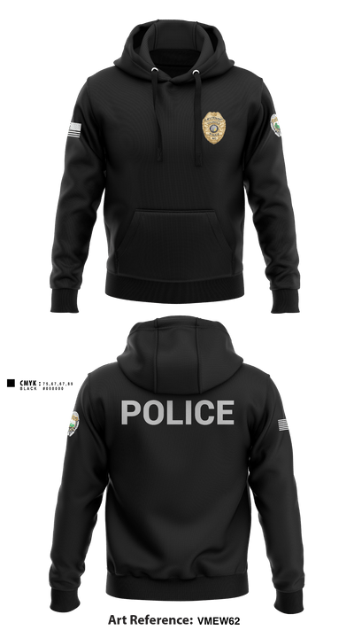 TAYLORSVILLE POLICE DEPARTMENT LT 27466887 Hoodie - 6