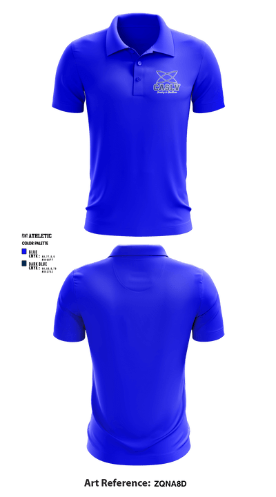 Coral Academy Of Science Las Vegas Centennial Hills 41047024 Short Sleeve Performance Polo - 1