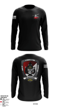 B Troop, 3-17 Cav 24452790 Long Sleeve Performance Shirt - 1