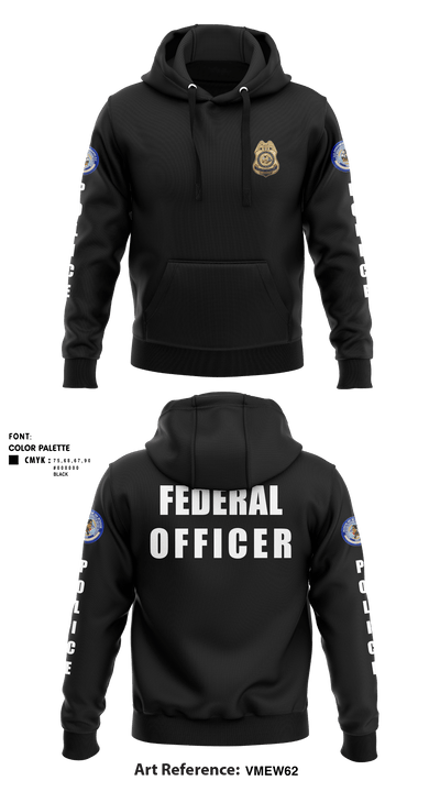 BIA POLICE 54226470 Hoodie - 4