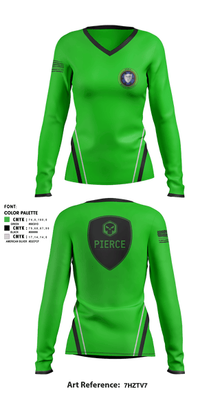 Women's Long Sleeve Vneck Shirt, , , Teamtime, Team time, sublimation, custom sports apparel, team uniforms, spirit wear, spiritwear, sports uniforms, custom shirts, team store, custom team store, fundraiser sports, apparel fundraiser