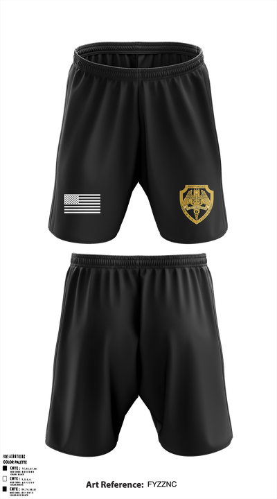 566 MCAS 1040274 Athletic Shorts With Pockets - 66