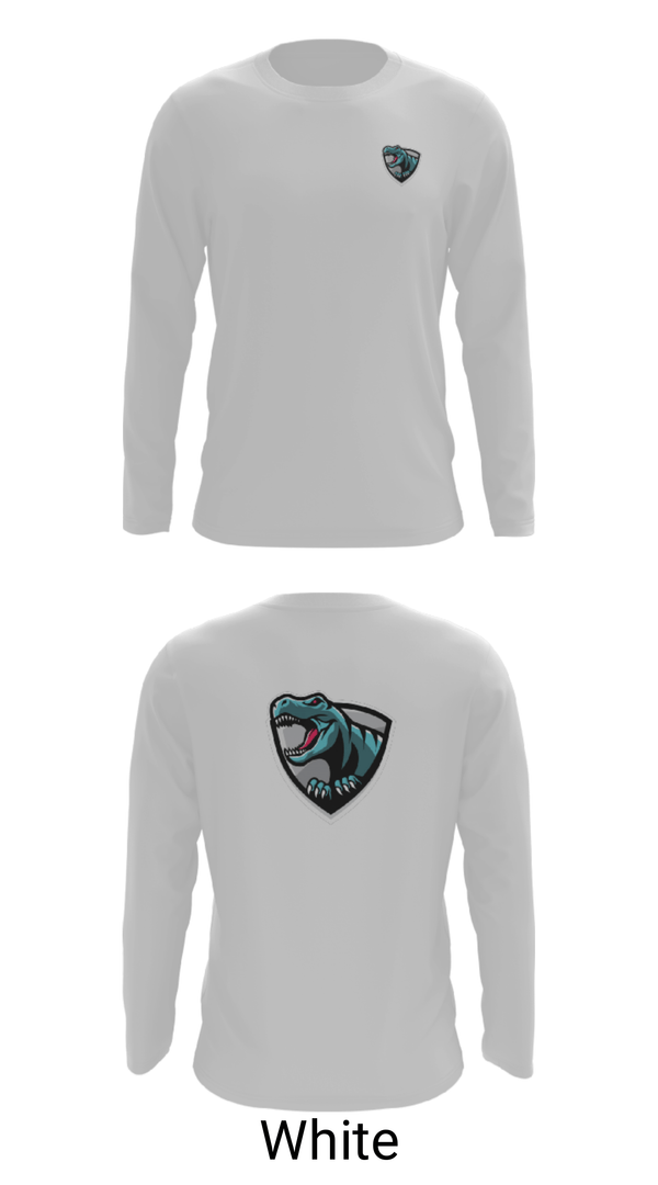Long Sleeve Performance Shirt, Rex95 Dino’s, Bowling, Teamtime, Team time, sublimation, custom sports apparel, team uniforms, spirit wear, spiritwear, sports uniforms, custom shirts, team store, custom team store, fundraiser sports, apparel fundraiser