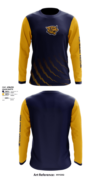 Long Sleeve Rash Guard Shirt, West Genesee Senior High School Wrestling, Wrestling, Teamtime, Team time, sublimation, custom sports apparel, team uniforms, spirit wear, spiritwear, sports uniforms, custom shirts, team store, custom team store, fundraiser sports, apparel fundraiser