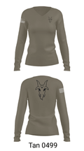 3112 75885403 Women's Long Sleeve V-neck Shirt - 40